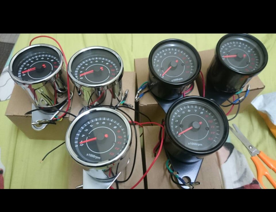 Meter RPM elektronik universal, Auto Accessories on Carousell