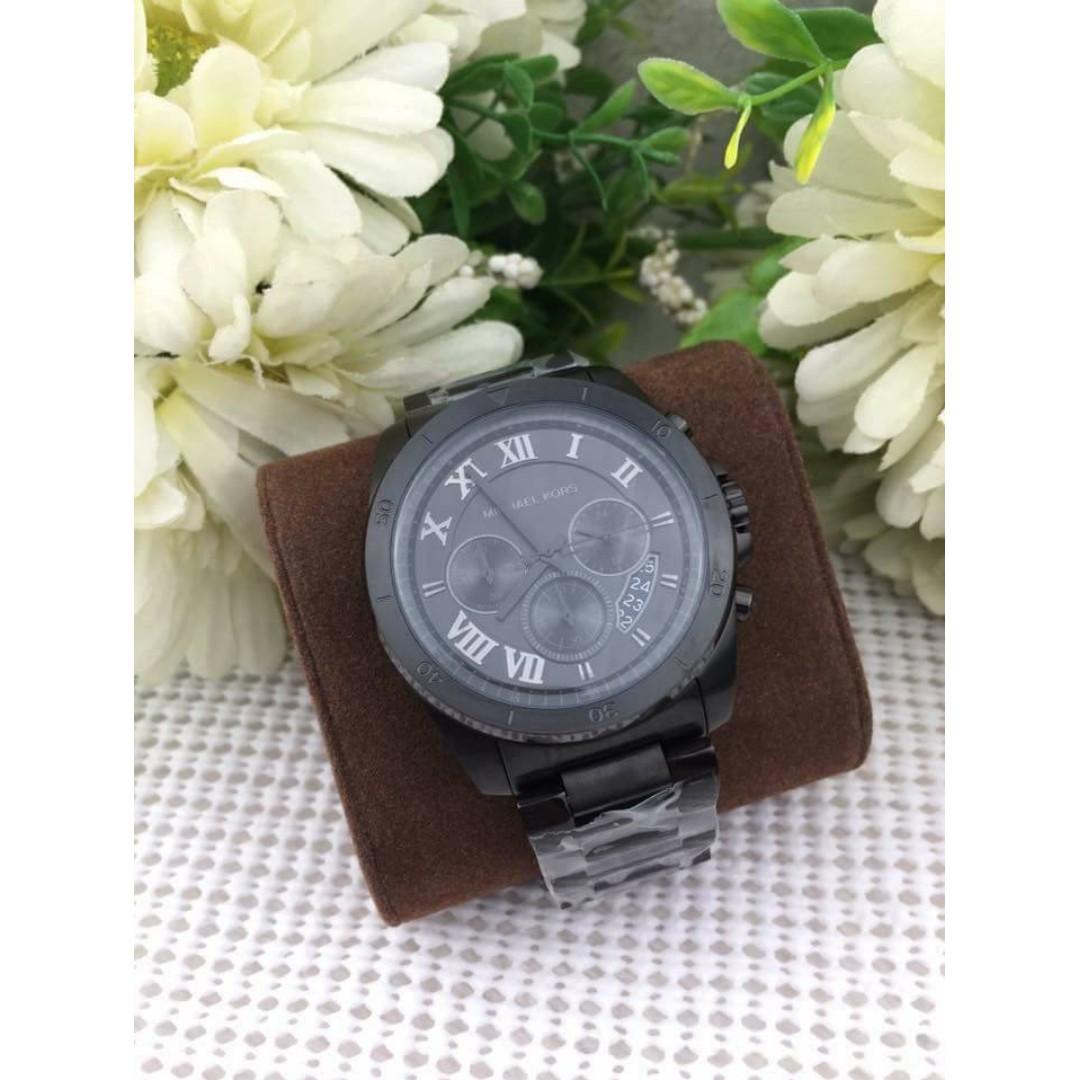 Michael Kors Brecken Chronograph Black Dial Men s Watch MK8482
