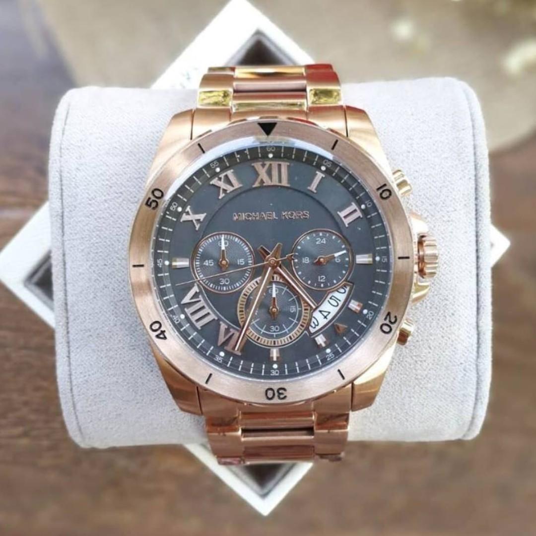 Michael kors on sale brecken rose gold