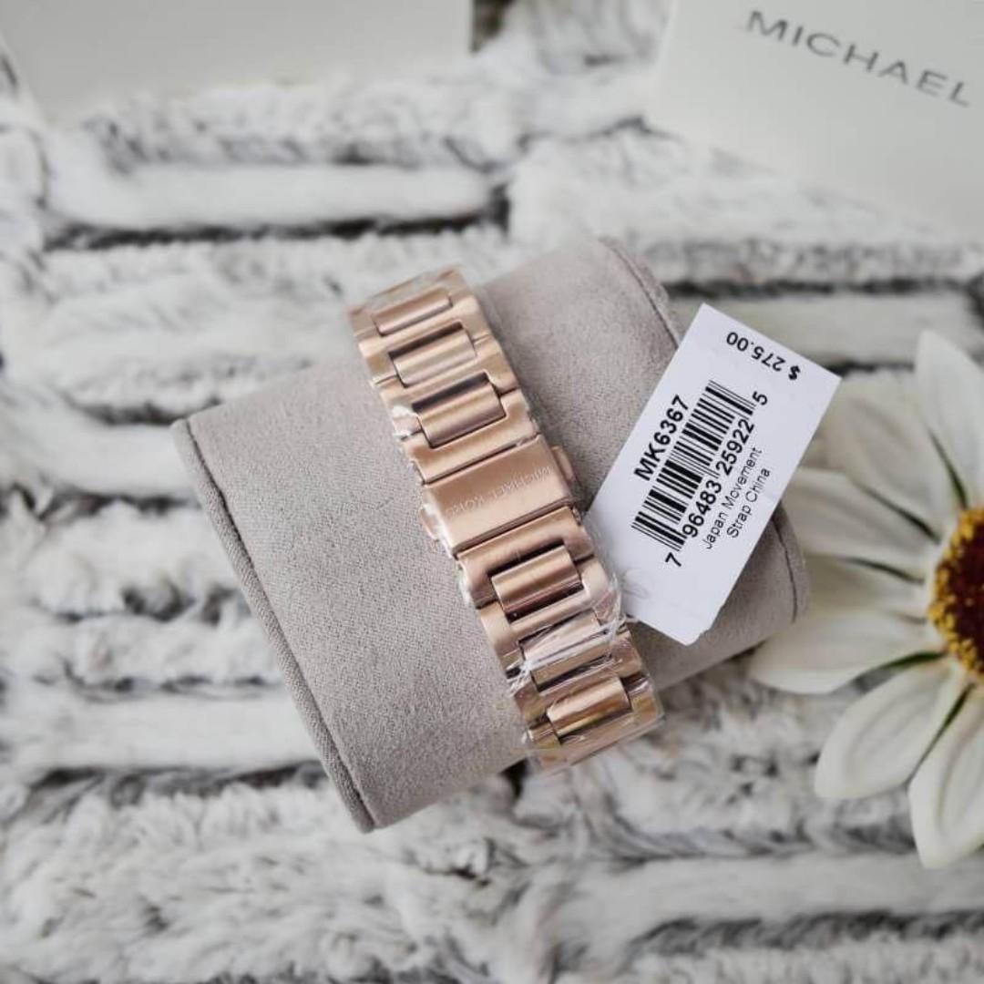 Michael Kors Brecken Rose Gold tone Chronograph Women s Watch