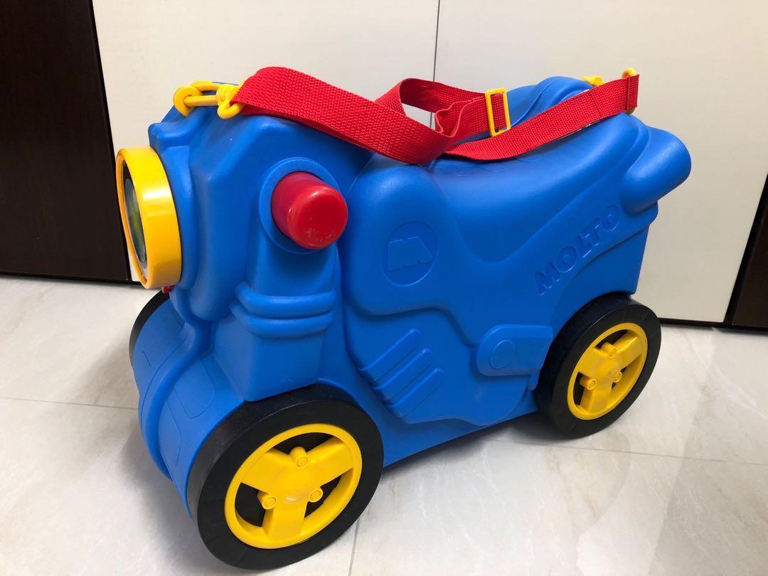 Molto ride on suitcase outlet