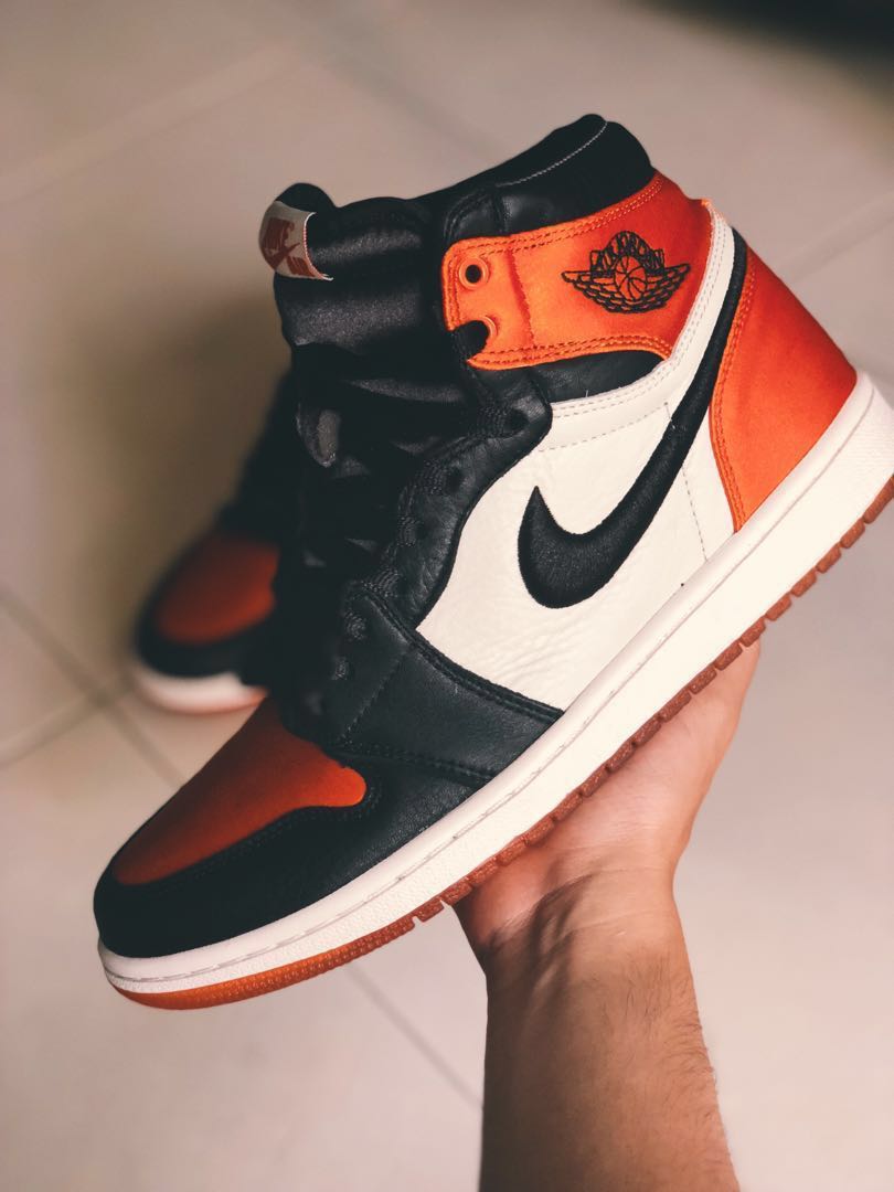 Nike Air Jordan 1 Satin Shattered Backboard Men s Fashion