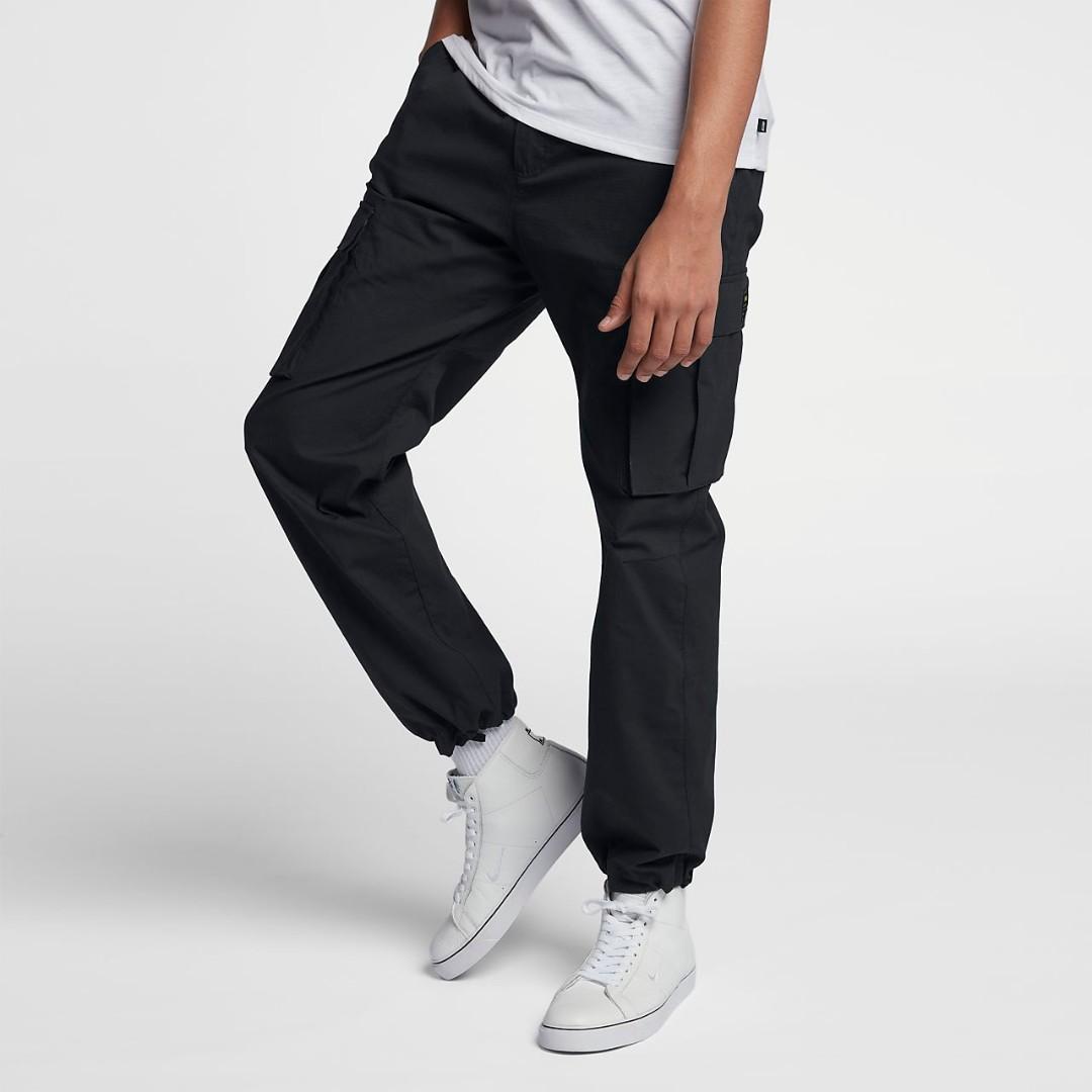 nike sb flex cargo pants black