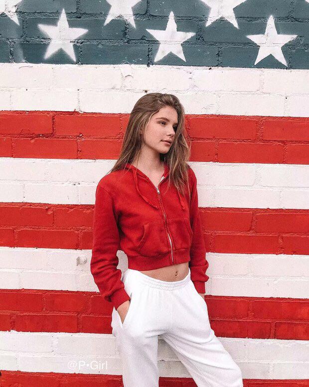 brandy melville red hoodie