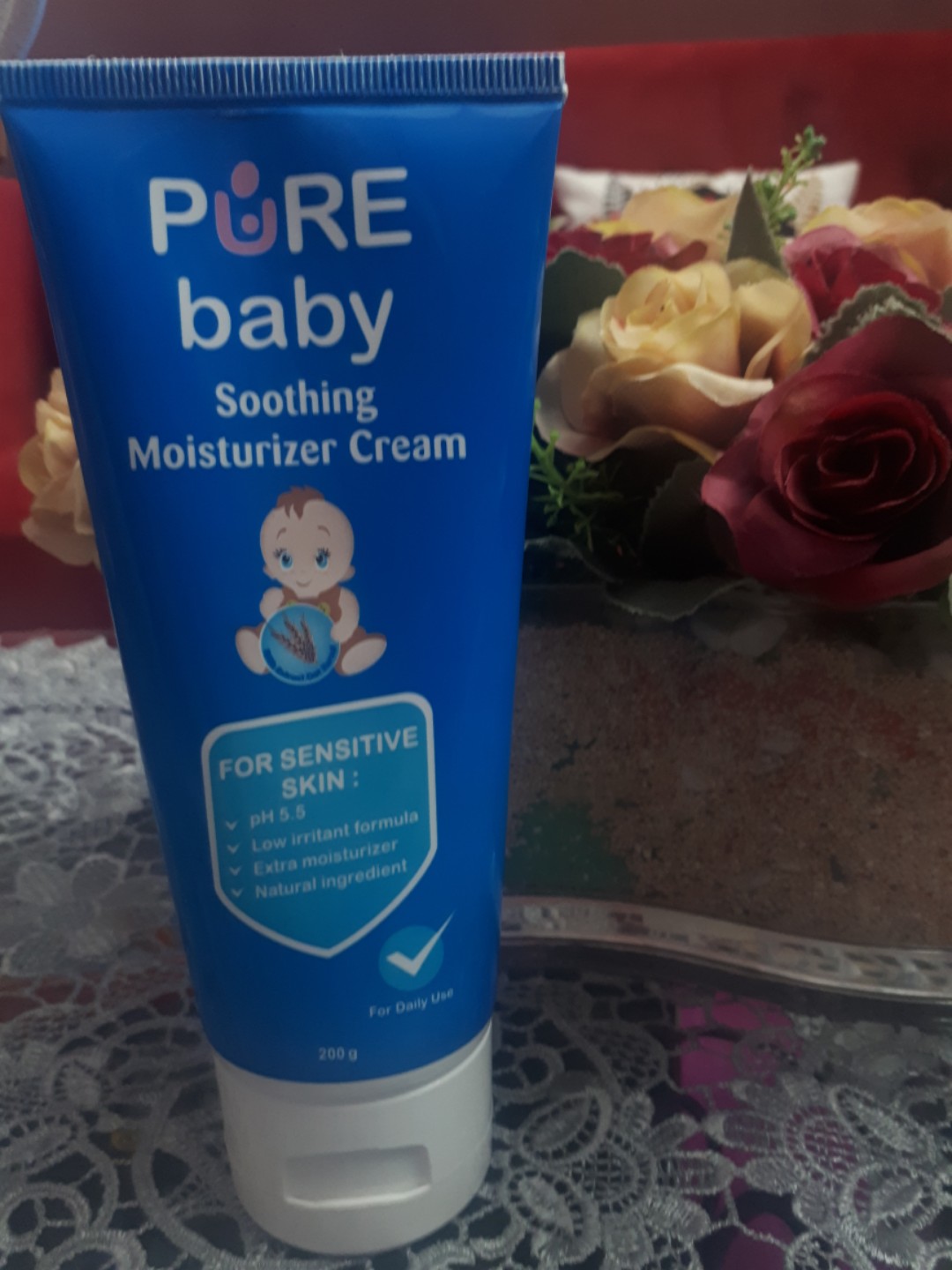 Pure Baby Soothing Moisturizer Cream, Bayi & Anak, Lainnya di Carousell