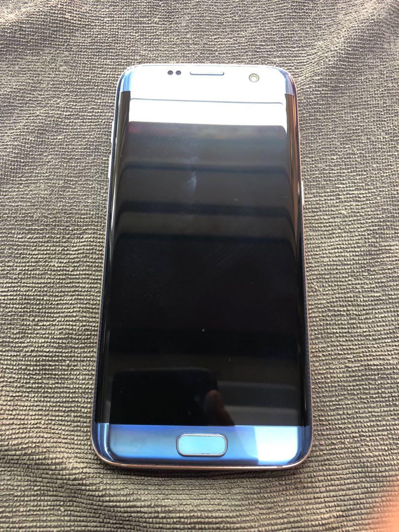 Samsung Galaxy S7 Edge 32gb Coral Blue Mobile Phones Tablets Android Phones Samsung On Carousell
