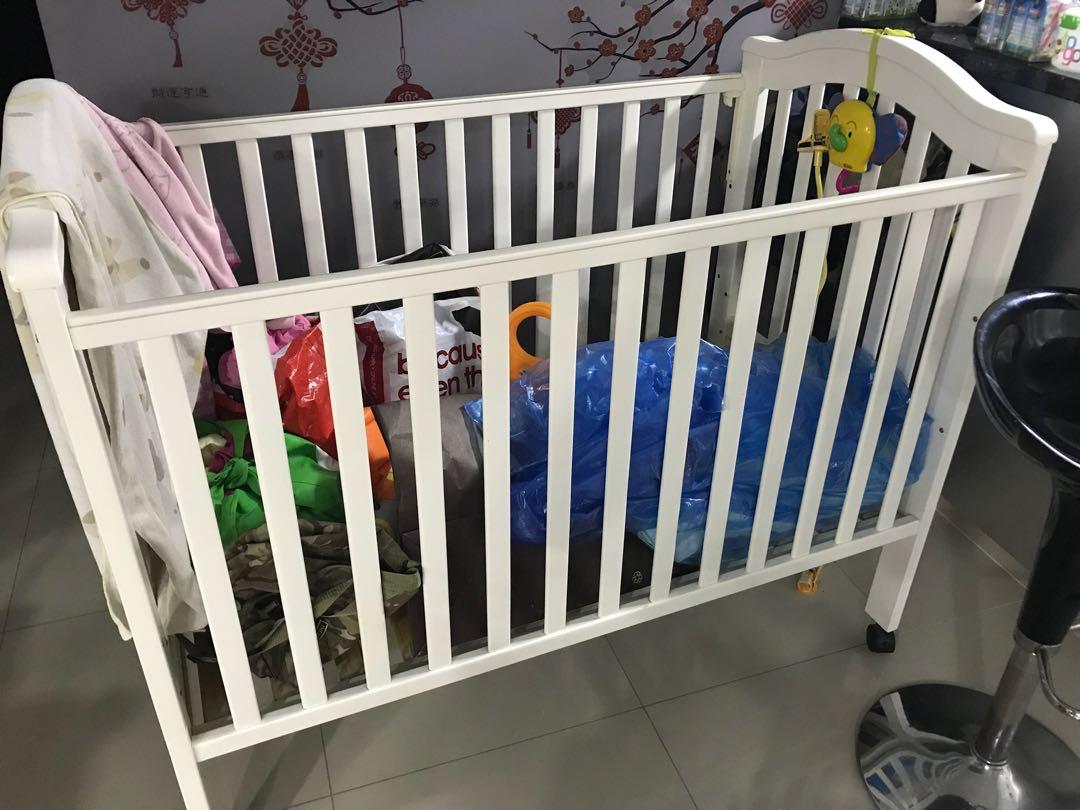 Seldom Use Baby Cot Crib Babies Kids Cots Cribs On Carousell