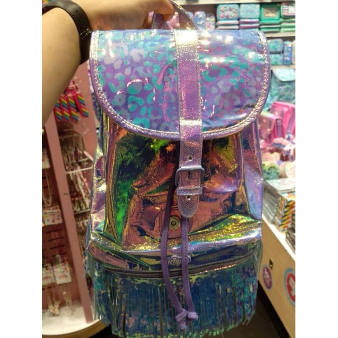 smiggle go girl fringe backpack