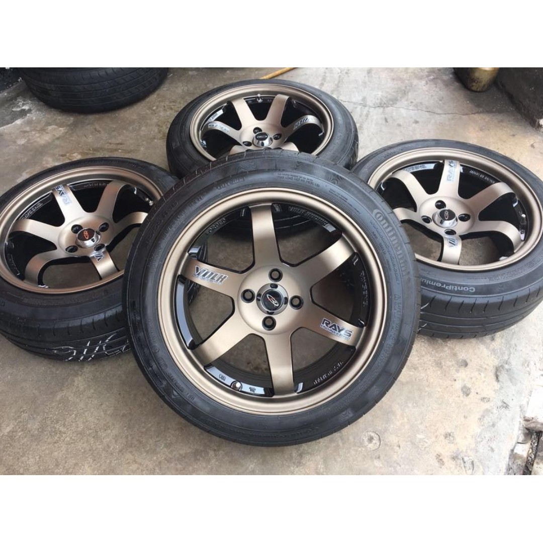 Sport Rim 16inch Volk Rays Rota Myvi Bezza Vios Auto Accessories On Carousell
