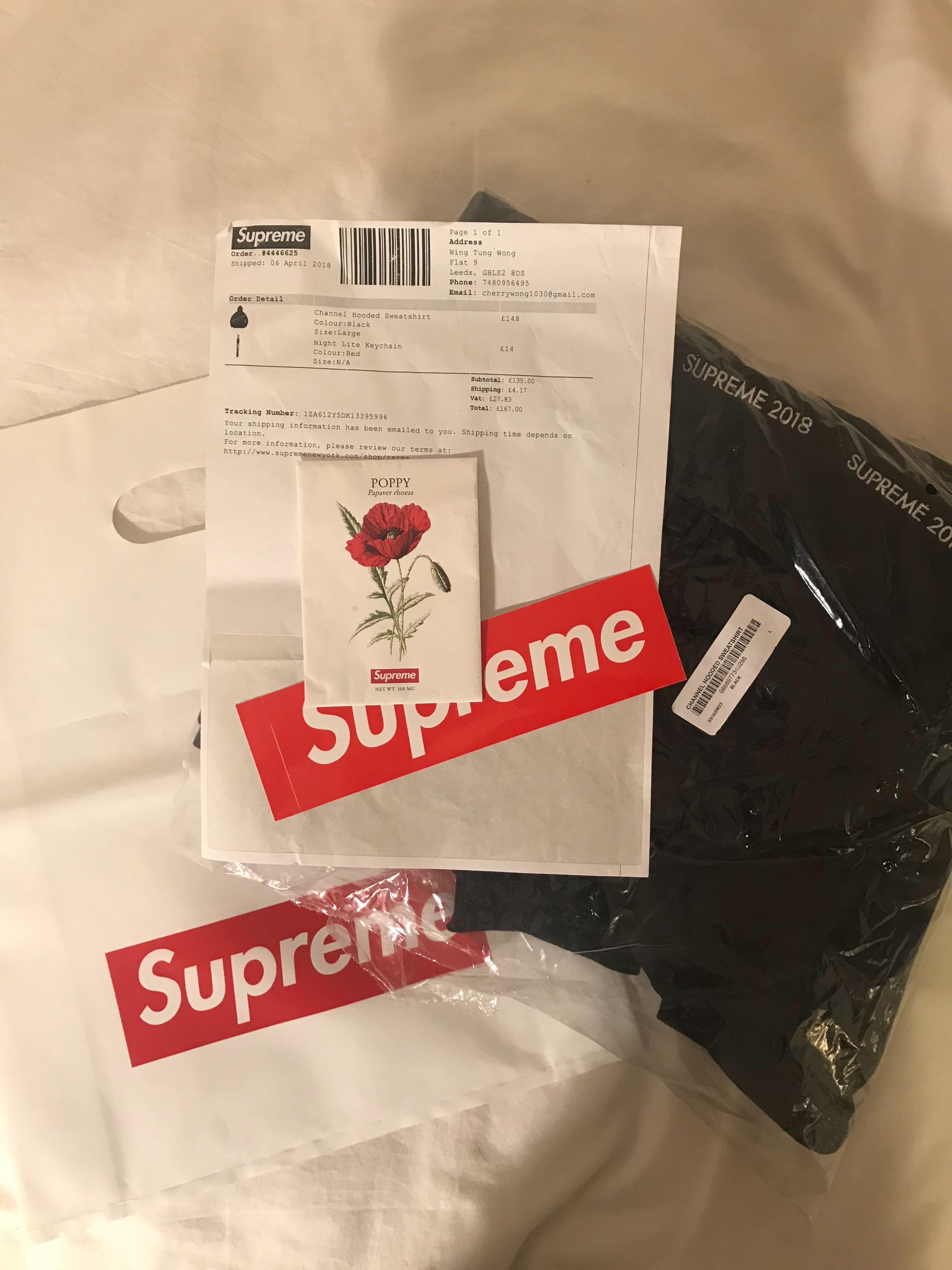 Supreme Channel Hoodie retail Carousell