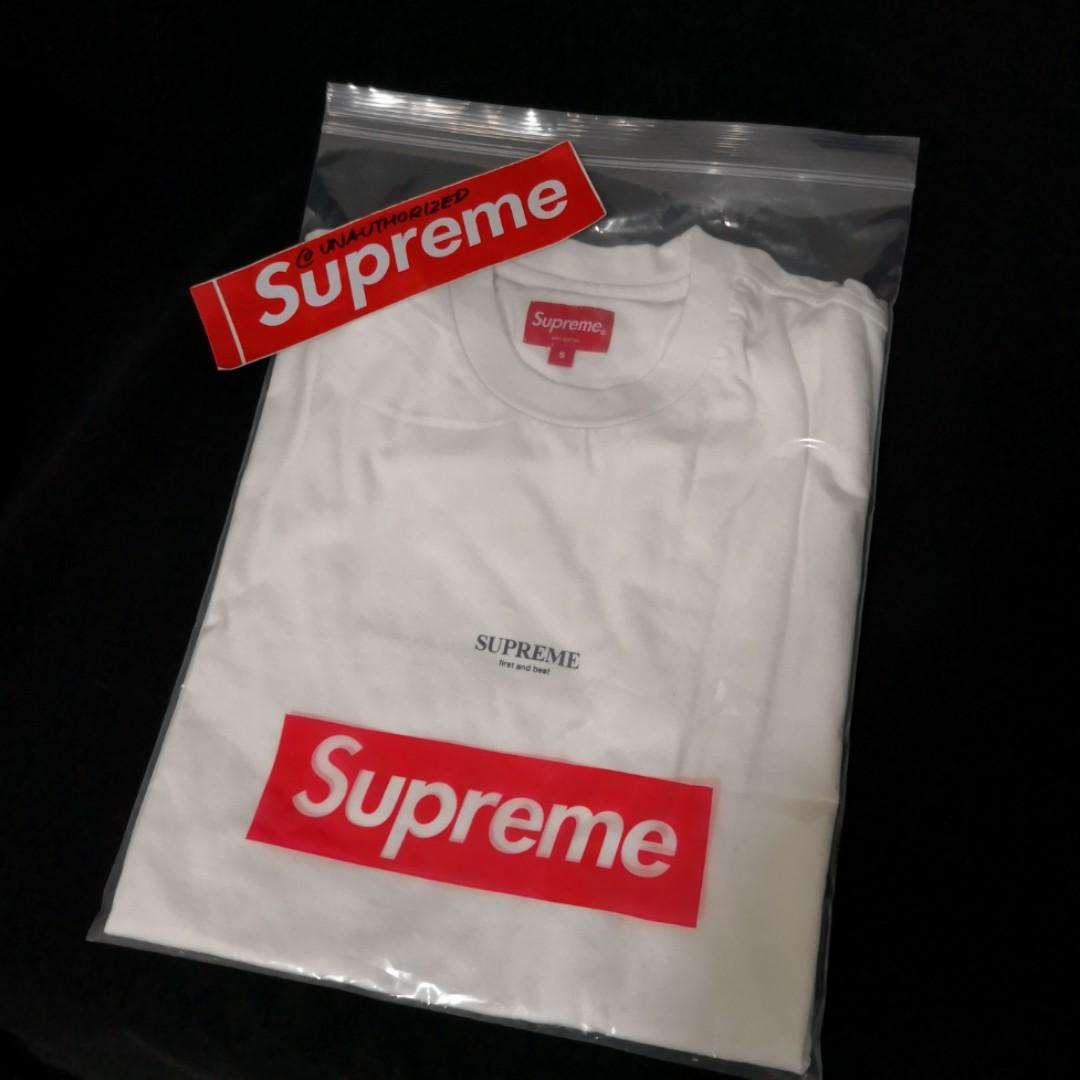 Supreme hot sale first tee