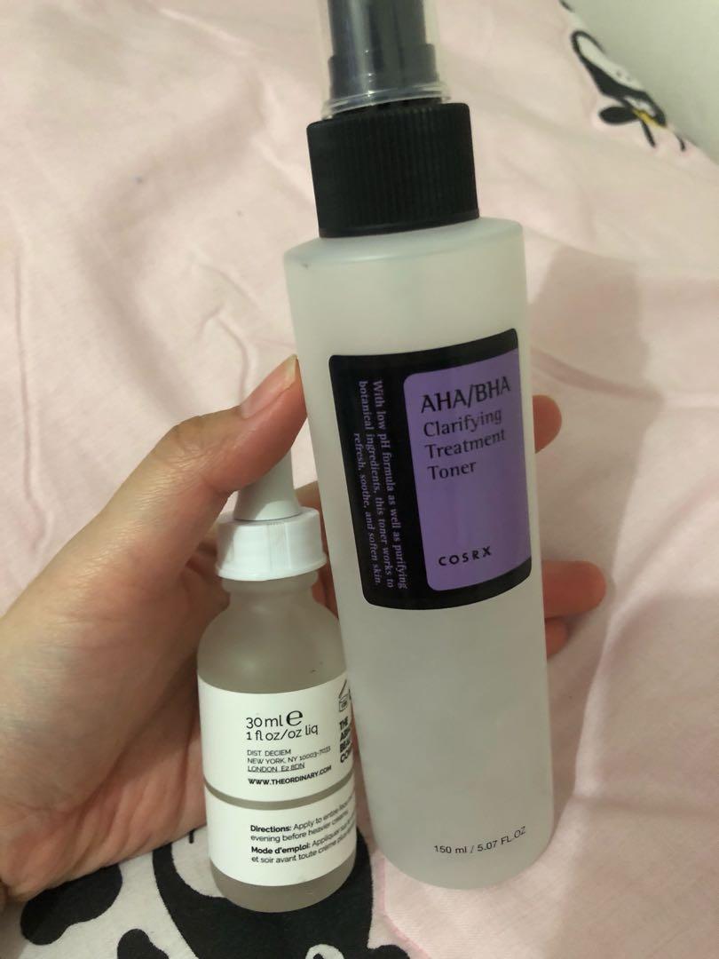 The Ordinary Niacinamide 10 Zinc 1 Cosrx Aha Bha Clarifying Treatment Toner Kesehatan Kecantikan Kulit Sabun Tubuh Di Carousell