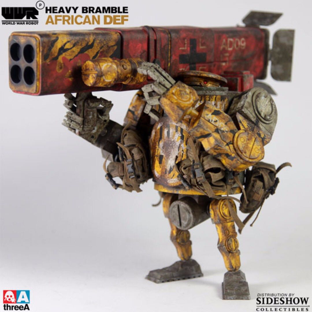 Threea 3a World War Robot Portable Wwrp African Defence Heavy Bramble Ashley Wood Hobbies Toys Toys Games On Carousell