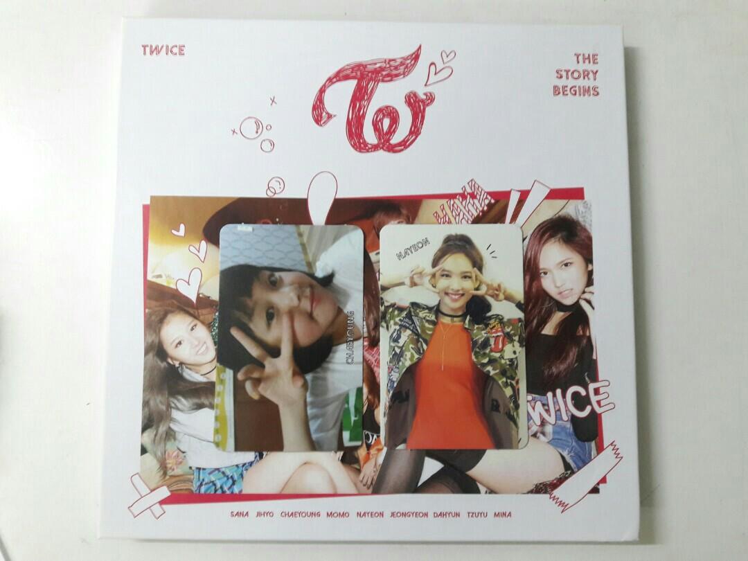 Twice The Story Begins Album Hobbies Toys Memorabilia Collectibles K Wave On Carousell