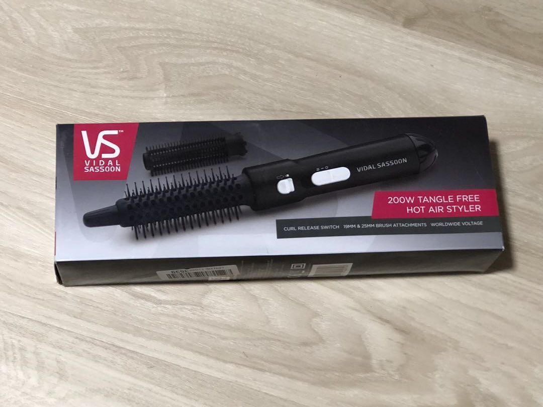 Vidal Sassoon 200W Tangle Free Hot Air Styler hair curler