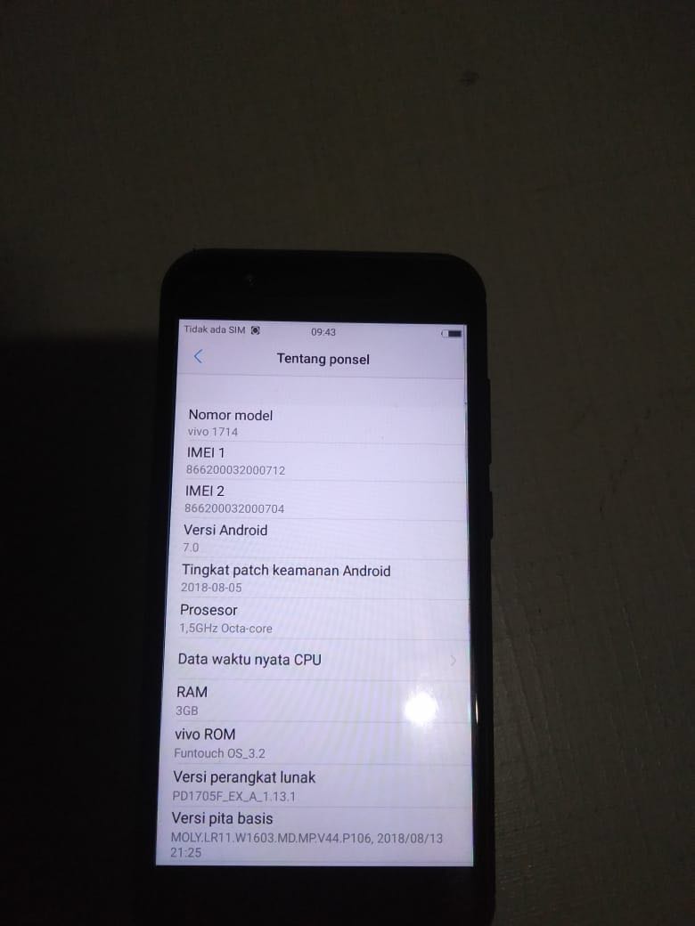 Vivo Y69 Batangan Telepon Seluler Tablet Di Carousell