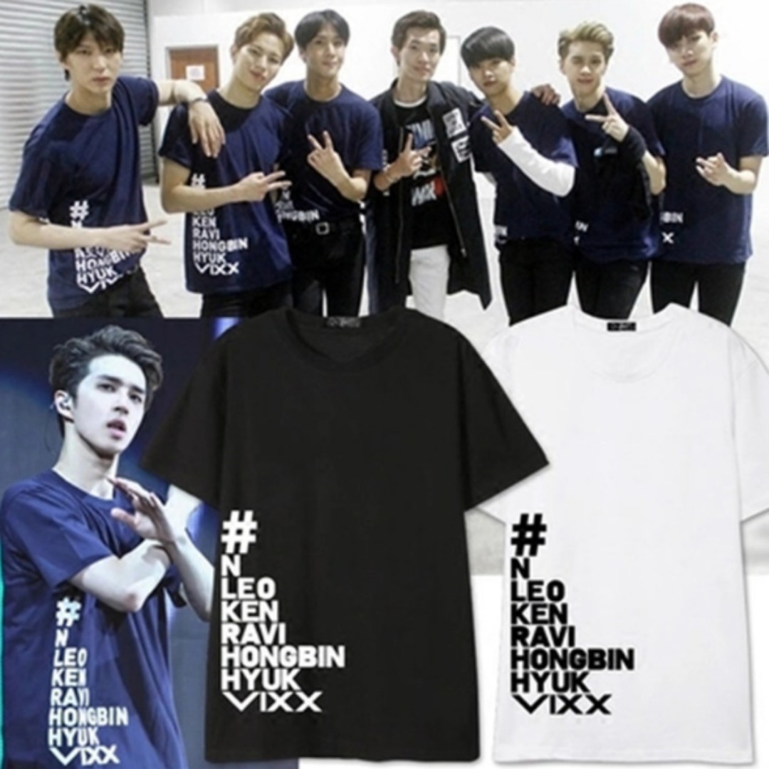 Vixx Tshirt T Shirt K Pop Kpop 韓流 Carousell