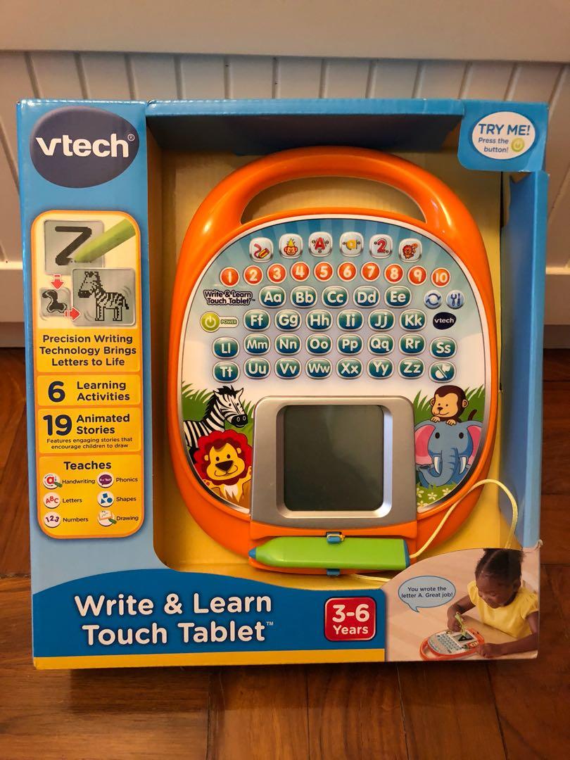 vtech write & learn touch tablet