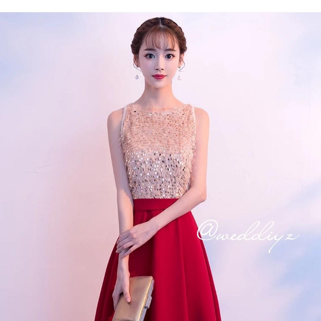 simple glitter dress