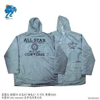 古著allstarconverse羔羊毛防寒大衣