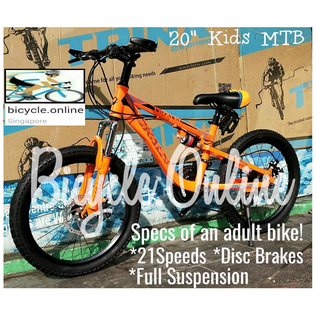 children's mountain bikes with disc brakes