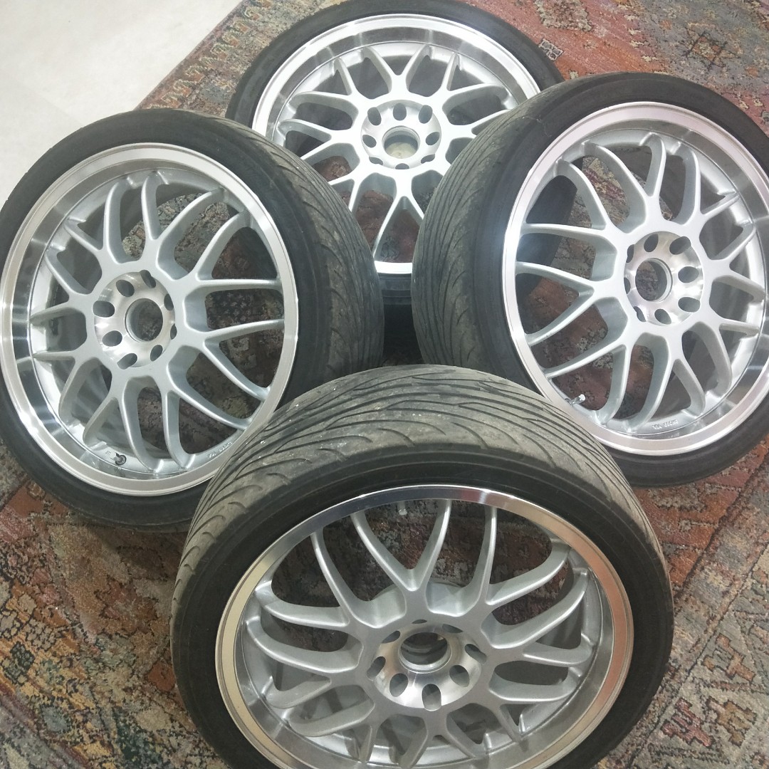 4 17" rims for sale, Car Accessories, Tyres & Rims on Carousell
