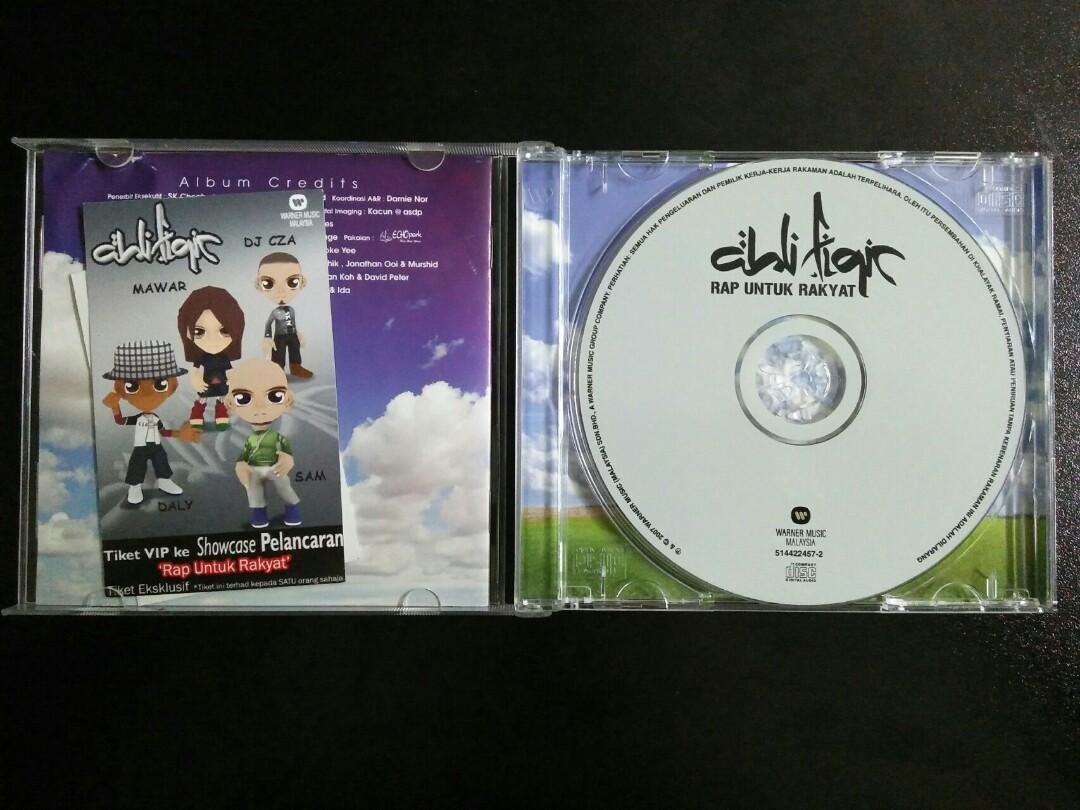 Ahli Fiqir Rap Untuk Rakyat 2007 Cd Music Media Cd S Dvd S Other Media On Carousell