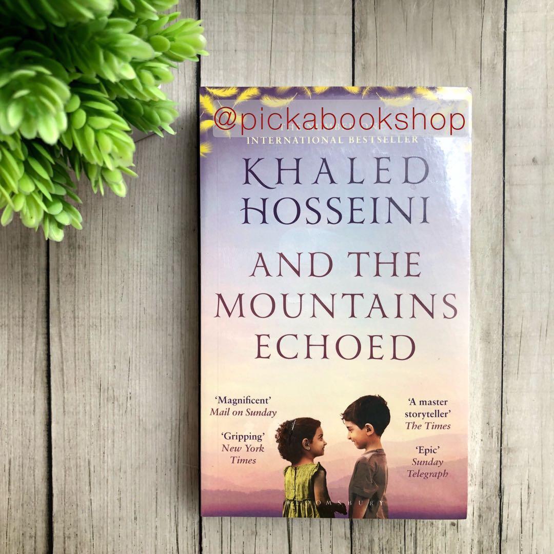 And The Mountains Echoed Khaled Hosseini English Paperback Buku Alat Tulis Buku Di Carousell