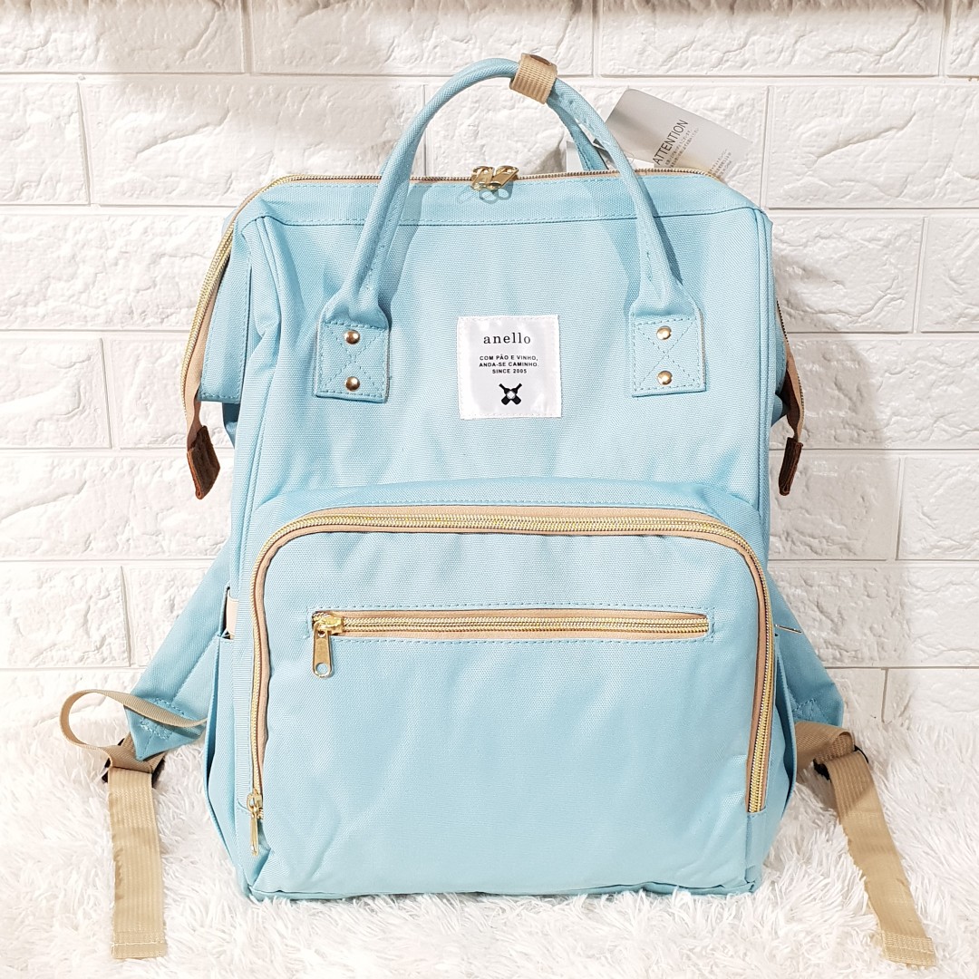 Anello Multi functional Baby Diaper Bag 2 front zip pockets