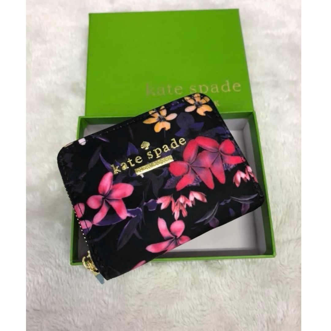 floral coin purse