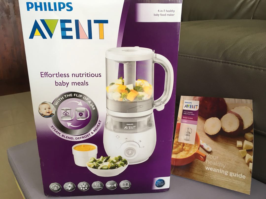 Avent Baby Food Maker (4in1), Babies & Kids, Nursing & Feeding