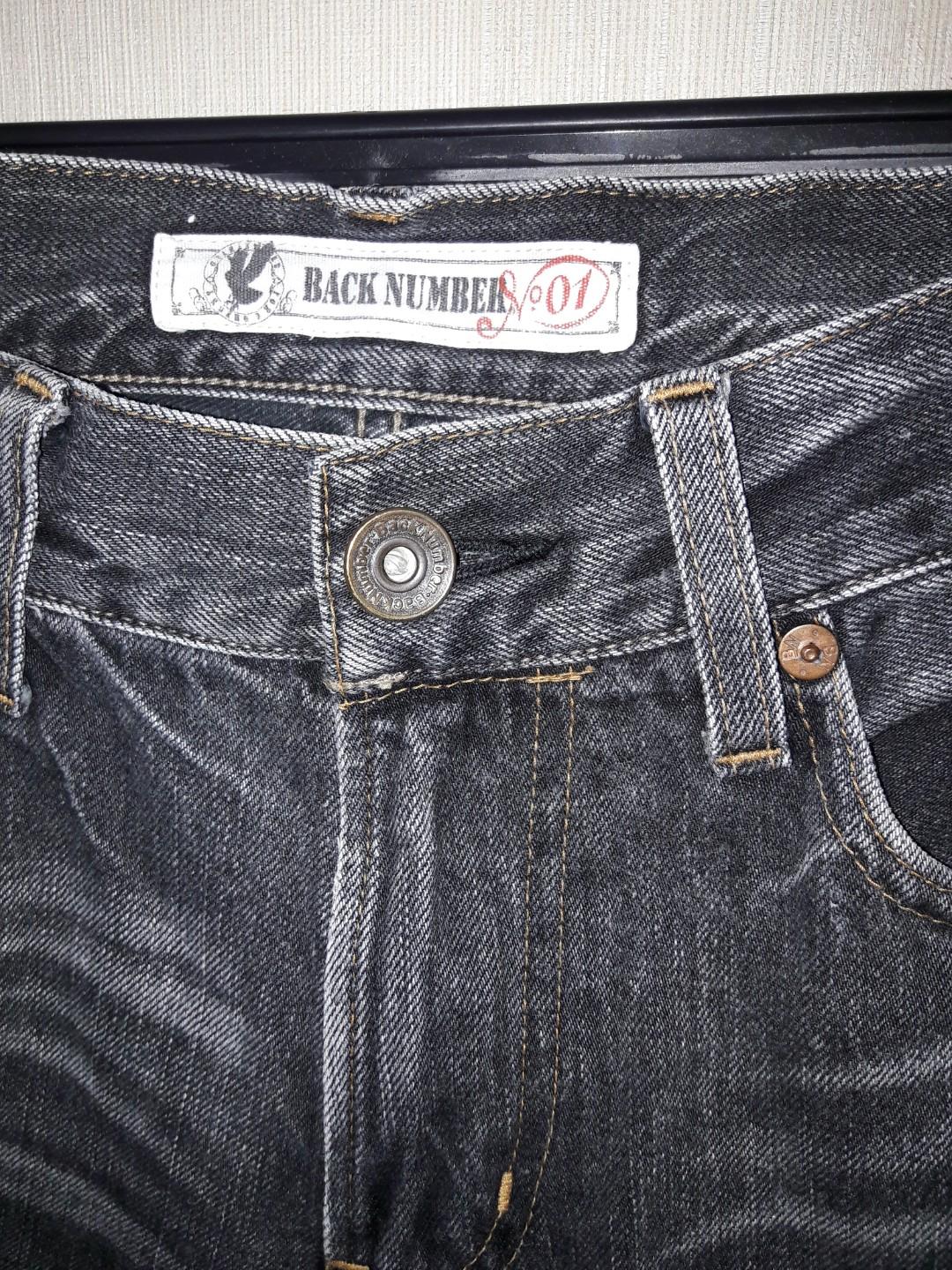 BACK NUMBER BLack LABEL ( No.1 ) DENIM 