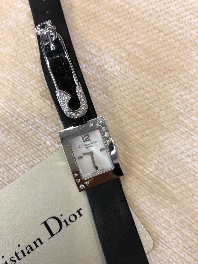Beautiful Luxury Christian Dior Malice Watch with Diamonds and Changeable Straps