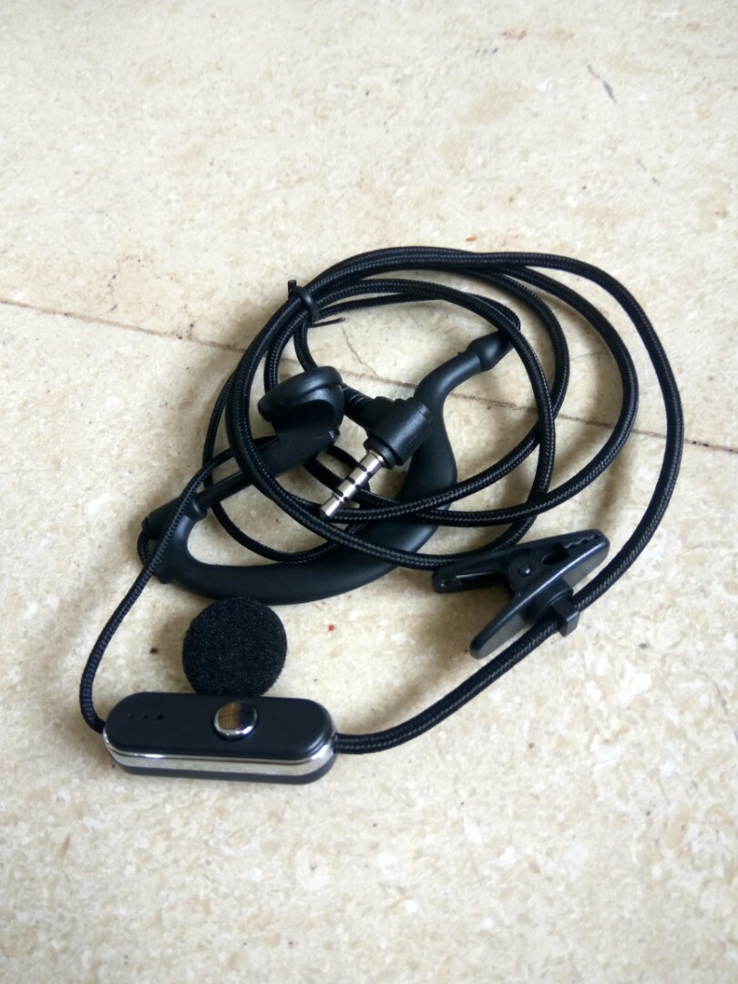 push to talk earpiece