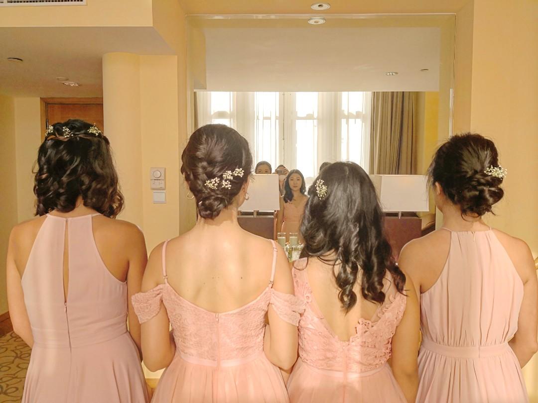Bridesmaid Makeup And Hairdo Health Beauty Makeup On Carousell