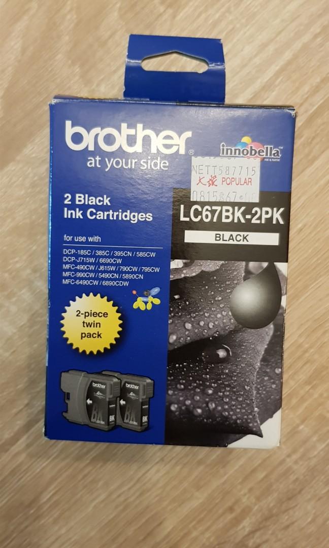 lc67bk brother cartridge price