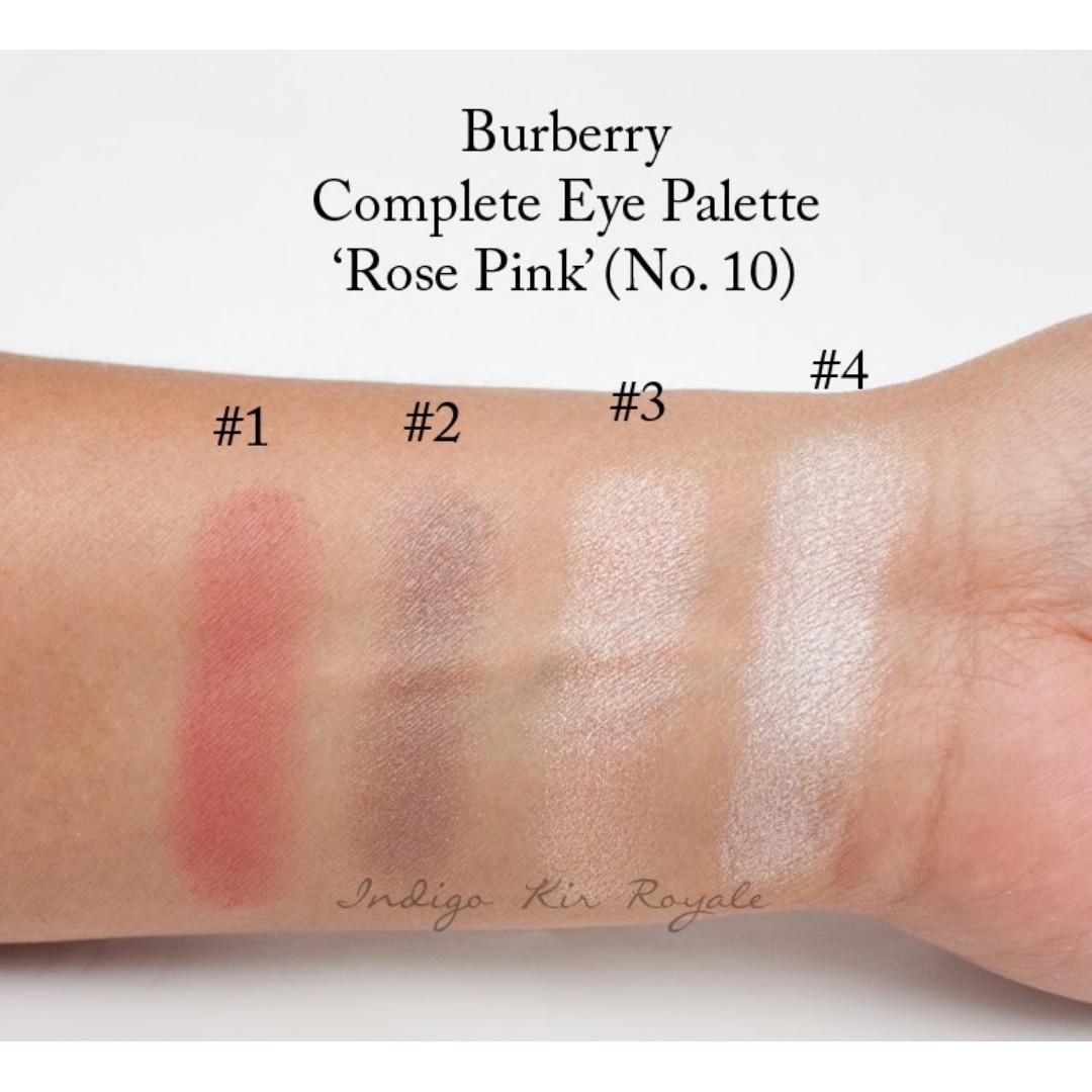 Burberry Eye Shadows Palettes 10 Rose Pink