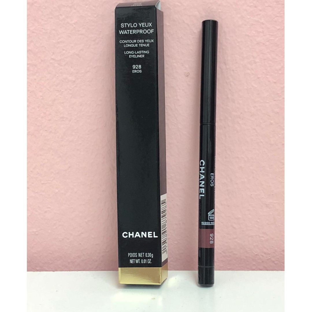 Chanel Eros (928) Stylo Yeux Waterproof Long-Lasting Eyeliner Review &  Swatches