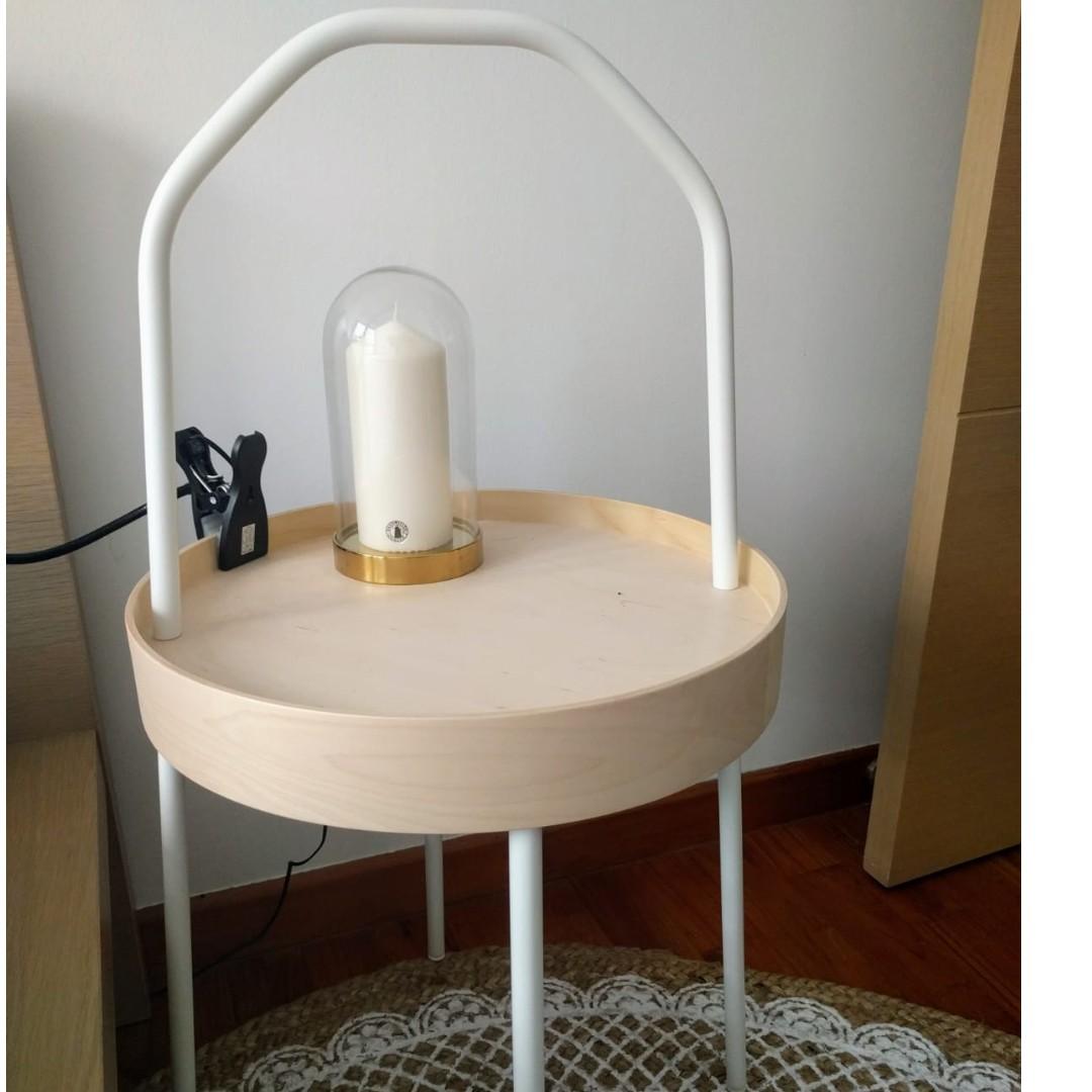 Coffee Table Ikea Burvik White, White Lamp Table Ikea