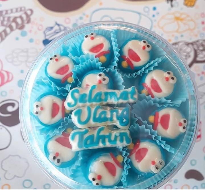 Coklat Doraemon Selamat Ulang Tahun Food Drinks Instant