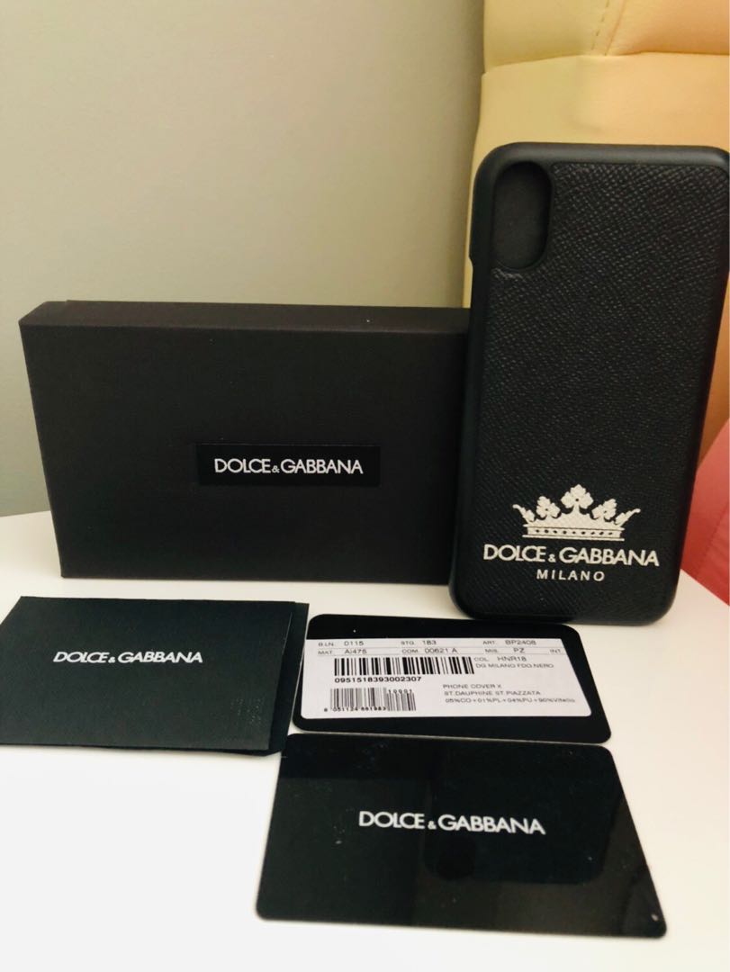 dolce gabbana iphone x case