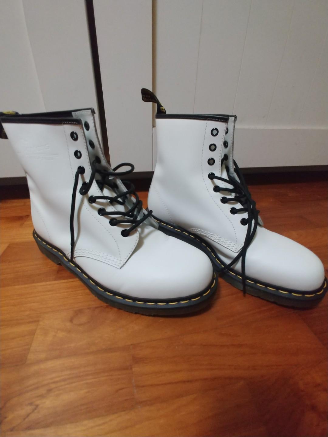 Dr. Martens White Smooth 1460 Original Men s Fashion Footwear