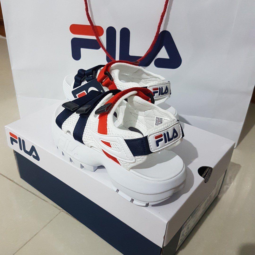 Rengør rummet Karu kollektion FILA Sandal 💯Authentic from Fila Boutique in SG, Women's Fashion,  Footwear, Sneakers on Carousell