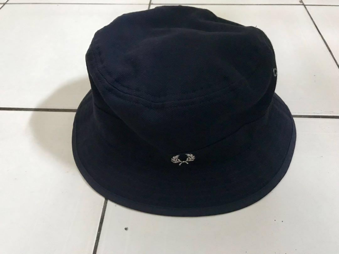 fred perry reversible bucket hat