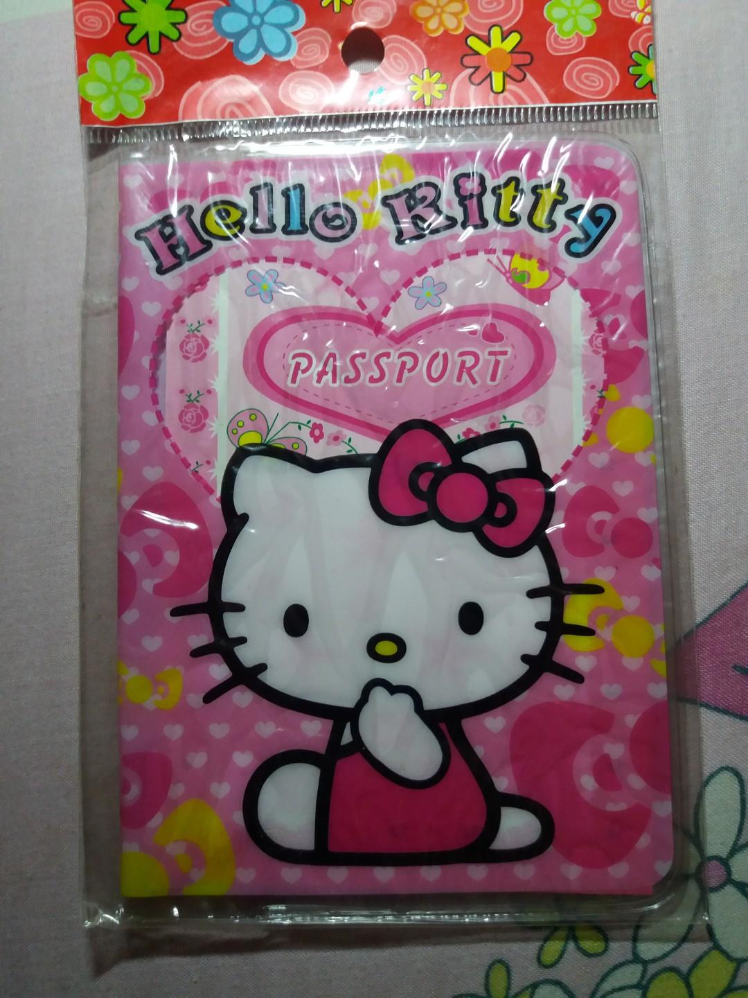 Hello Kitty Passport Cover, Hobbies & Toys, Travel, Travel Essentials ...