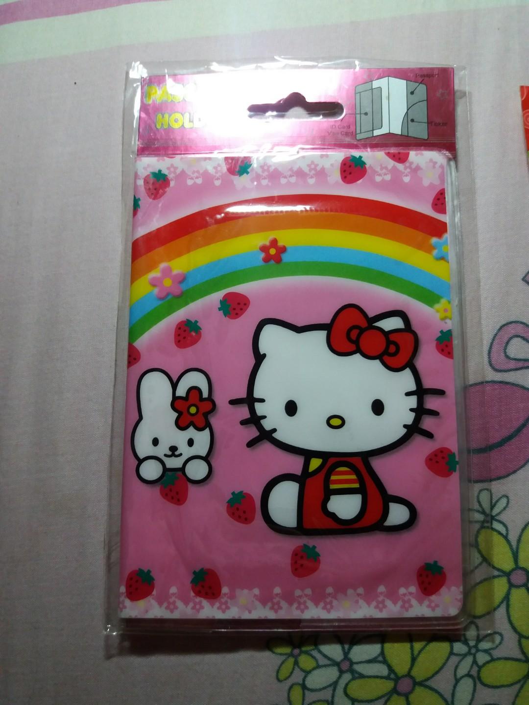 Hello Kitty Passport Cover, Hobbies & Toys, Travel, Travel Essentials ...