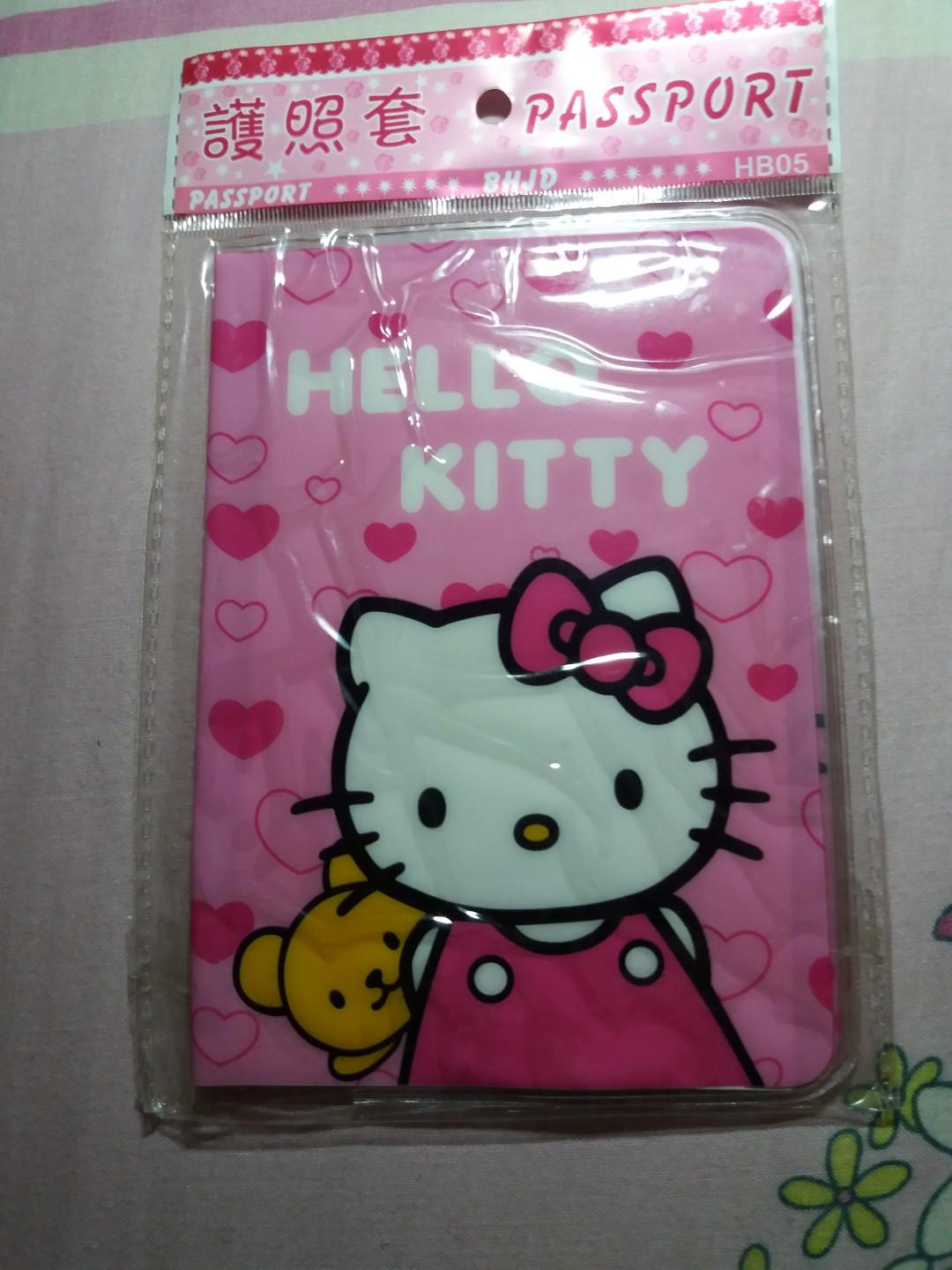 Hello Kitty Passport Cover, Hobbies & Toys, Travel, Travel Essentials ...