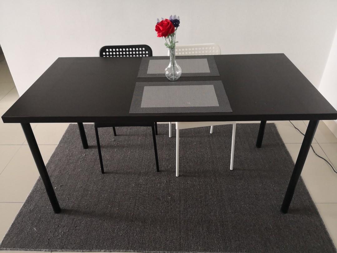 Ikea Linnmon Adils Table Home Furniture Furniture On Carousell