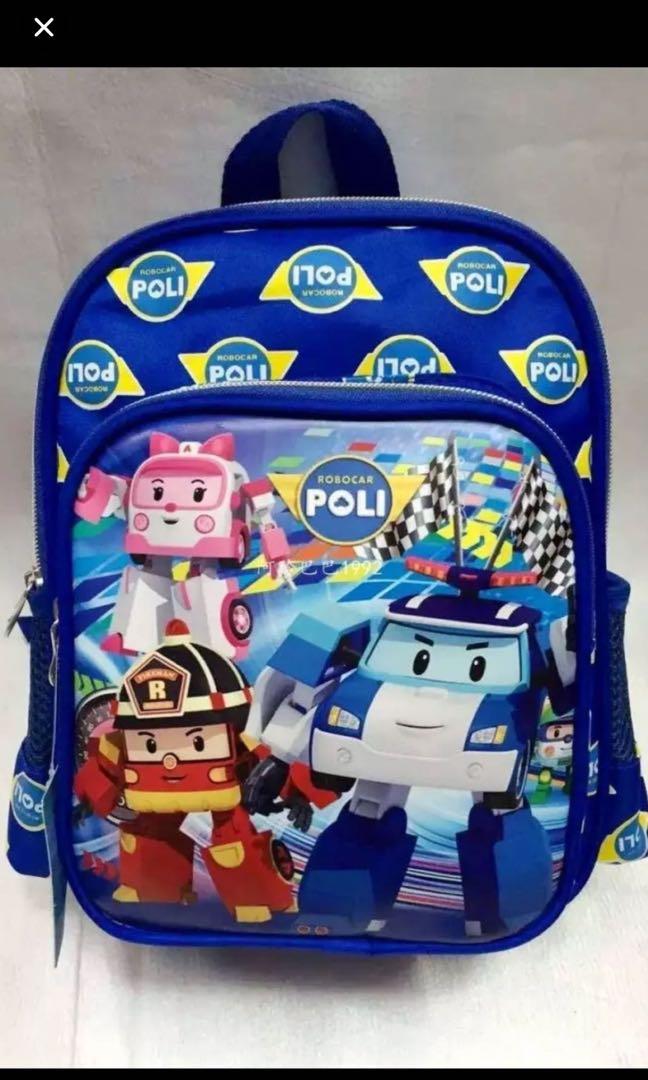Instock robocar poli kids small bag ht 28cm suitable for 1 3yrs old brand new gd quality Babies Kids Going Out Other Babies Going Out Needs on Carousell