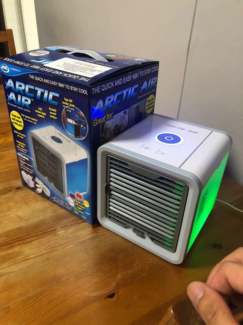 JML Arctic Air Personal Space cooler TV Home Appliances Air Conditioners Heating on Carousell
